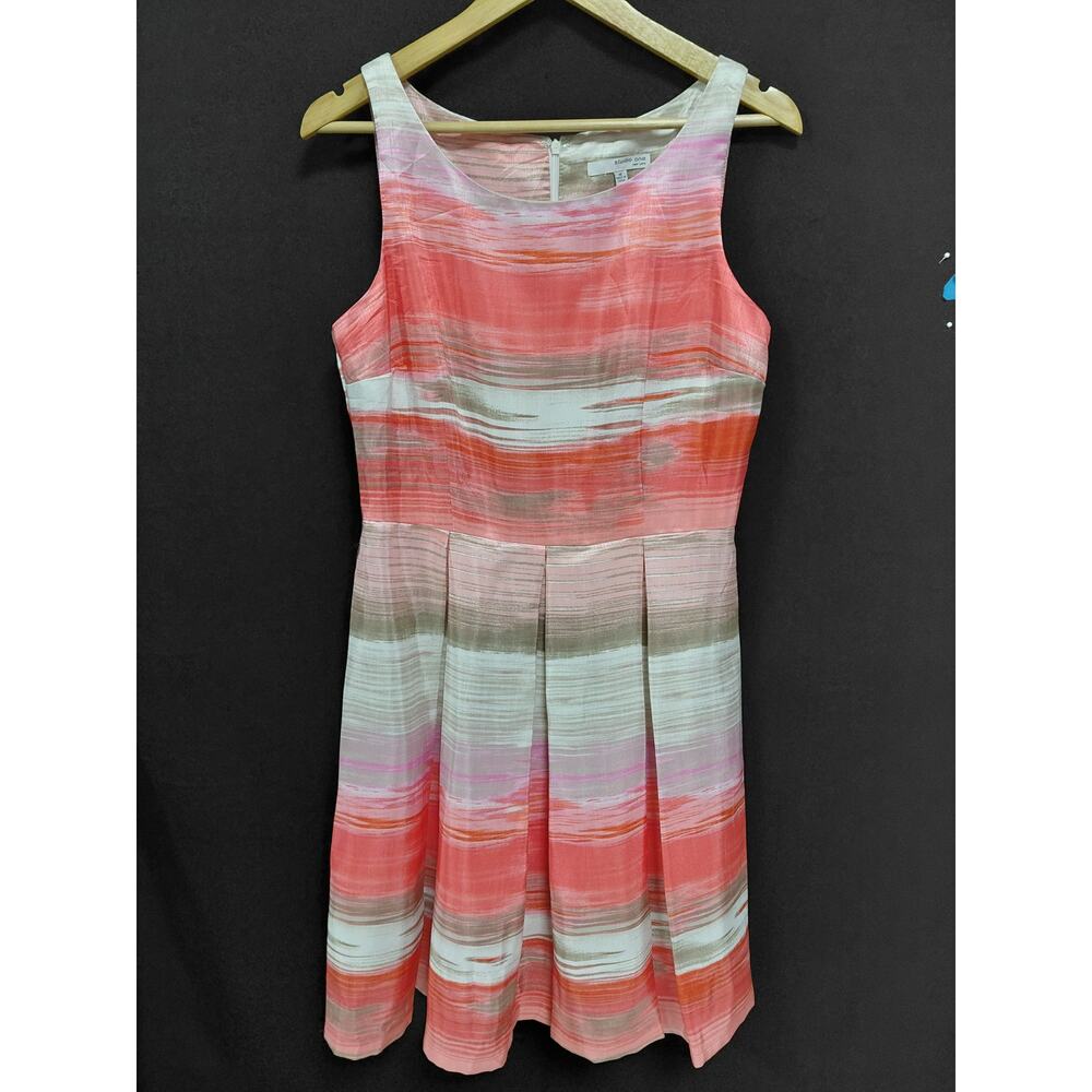 Studio One New York Sleeveless Striped Dress Multicolor Size 10